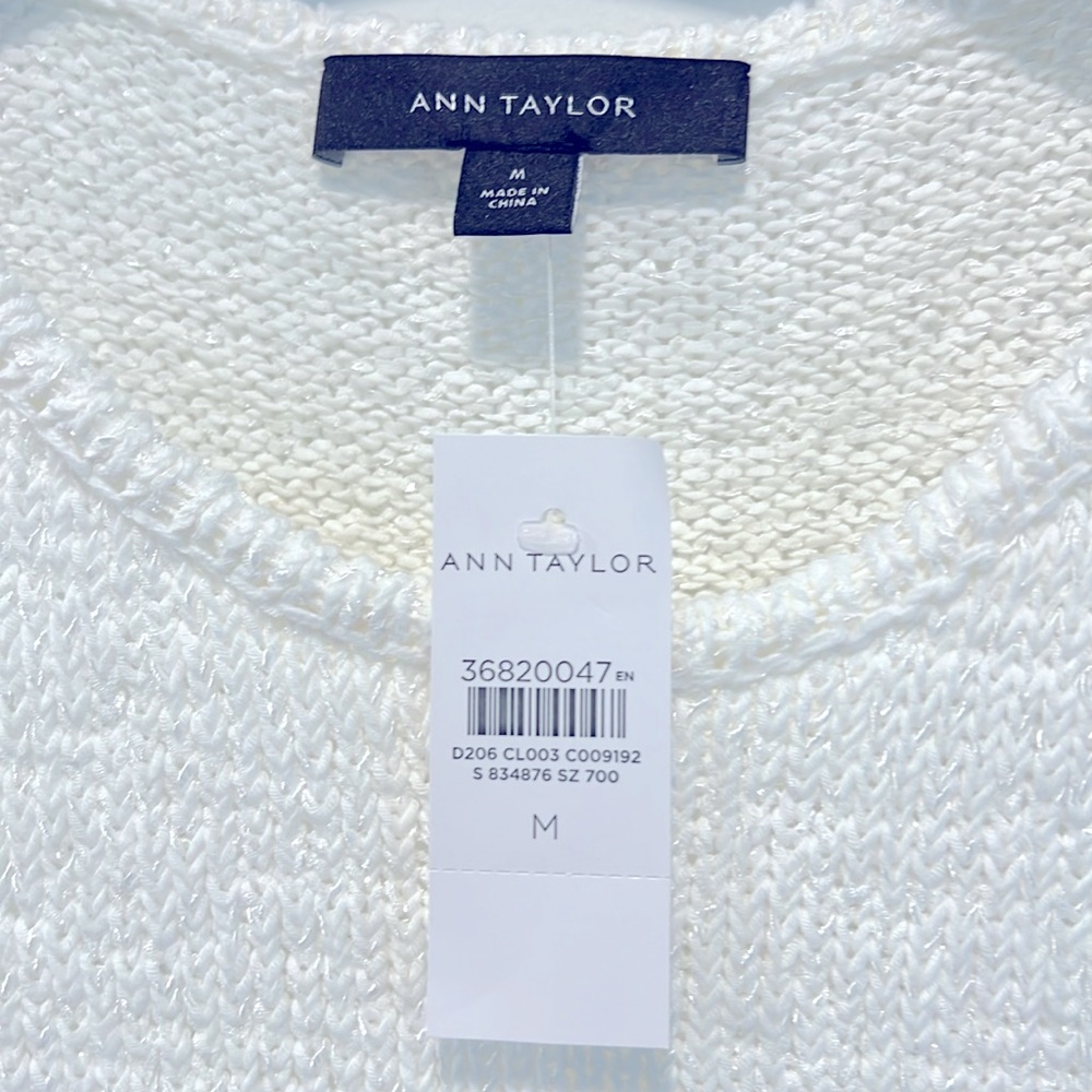Ann Taylor fringe top - Picture 4 of 5